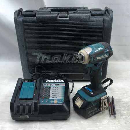  MAKITA マキタ 締め付け工具 インパクトドライバ 充電器・充電池1個・ケース付 コードレス式 TD172D ブラック