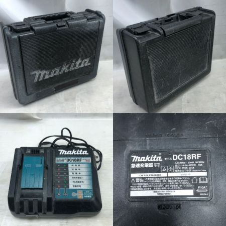  MAKITA マキタ 締め付け工具 インパクトドライバ 充電器・充電池1個・ケース付 コードレス式 TD172D ブラック