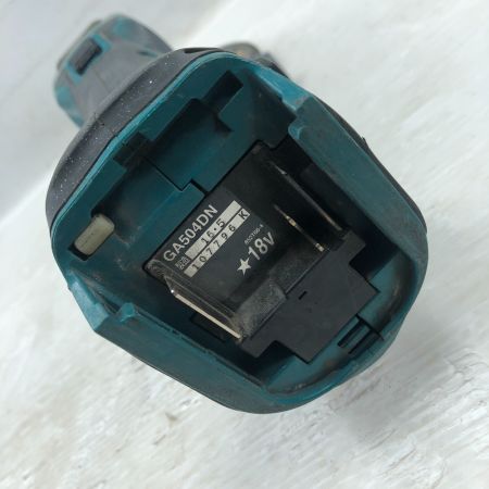  MAKITA マキタ 研磨工具 充電式ディスクグラインダー 本体のみ コードレス式 GA504D ブルー