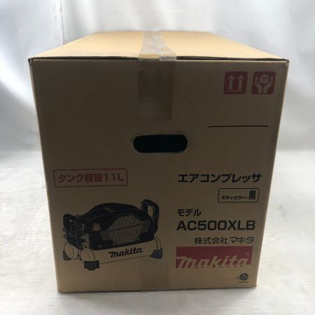 MAKITA マキタ 工具 エアツール コンプレッサー 未使用品(S) 本体のみ コード式 AC500XLB ブラック