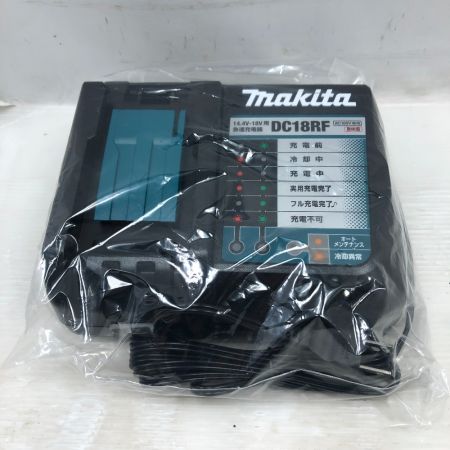  MAKITA マキタ 工具 充電器 未使用品(S) 本体のみ DC18RF ブラック