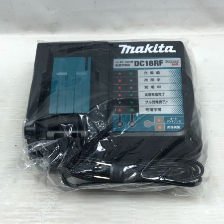  MAKITA マキタ 工具 充電器 未使用品(S) 本体のみ DC18RF ブラック