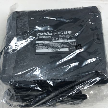  MAKITA マキタ 工具 充電器 未使用品(S) 本体のみ DC18RF ブラック