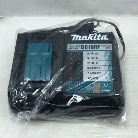  MAKITA マキタ 工具 充電器 未使用品(S) 本体のみ DC18RF ブラック