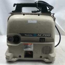◇◇ MAKITA マキタ エアコンプレッサー キズ汚れあり　100V AC700 アイボリー Cランク