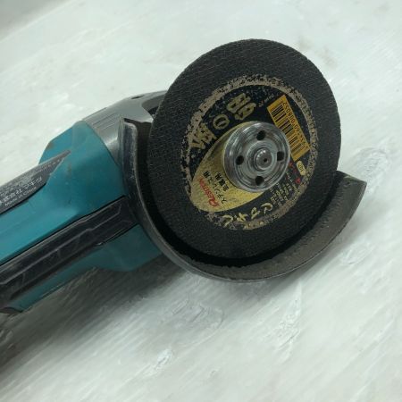  MAKITA マキタ 研磨工具 ディスクグラインダー 充電器・充電池1個・ケース付 コードレス式 40v GA009G ブルー