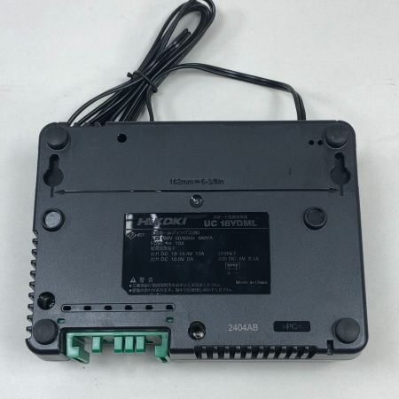  HiKOKI ハイコーキ 工具関連用品 バッテリ-充電器 未使用品(S) 本体のみ UC18YDML ブラック