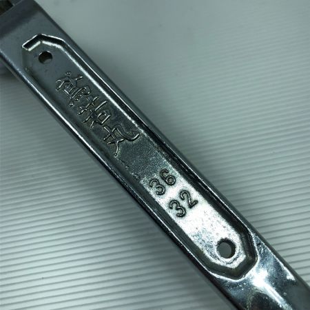  鳶若丸 工具 ハンドツール 片口メガネレンチ 鳶若丸 シルバー