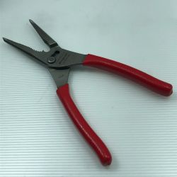◇◇ Snap-on スナップオン 工具 ハンドツール ノーズスリップジョイントプライヤー LN47ACF レッド Cランク