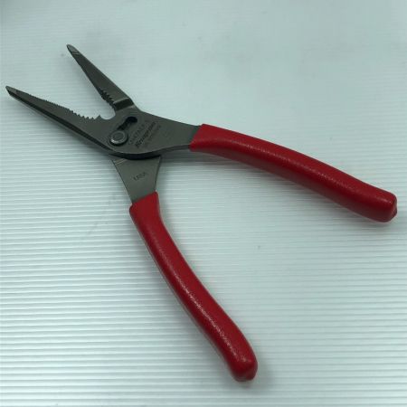  Snap-on スナップオン 工具 ハンドツール ノーズスリップジョイントプライヤー LN47ACF レッド