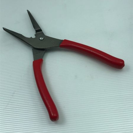 Snap-on スナップオン 工具 ハンドツール ノーズスリップジョイントプライヤー LN47ACF レッド