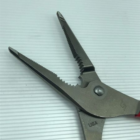  Snap-on スナップオン 工具 ハンドツール ノーズスリップジョイントプライヤー LN47ACF レッド