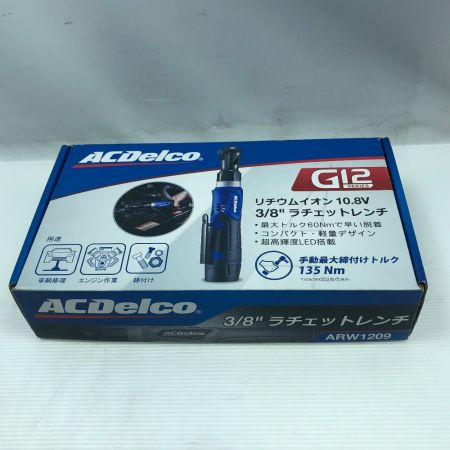  ACDelco 工具関連用品 電動ラチェット 充電器・充電池1個付 ARW1209 ブルー
