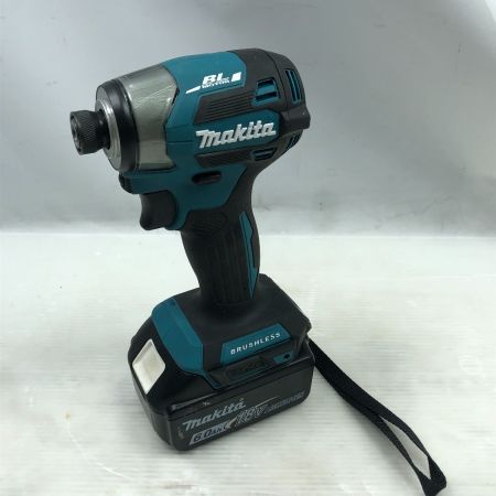  MAKITA マキタ 締め付け工具 インパクトドライバ 充電器・充電池1個・ケース付 TD173D ブルー