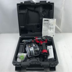 ◇◇ MAKITA マキタ 工具 エアツール 高圧エア釘打 未使用品(S) ケース付 高圧 AN936H ブラック Sランク