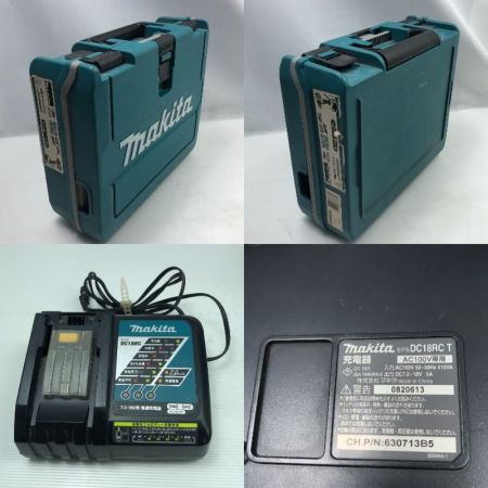  MAKITA マキタ 締め付け工具 ドライバドリル 充電器・充電池2個・ケース付 DF484DRGX ブルー