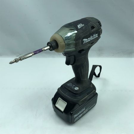  MAKITA マキタ 締め付け工具 ソフトインパクトドライバ 充電器・充電池2個・ケース付 コードレス式 TS141DRGXB ブラック