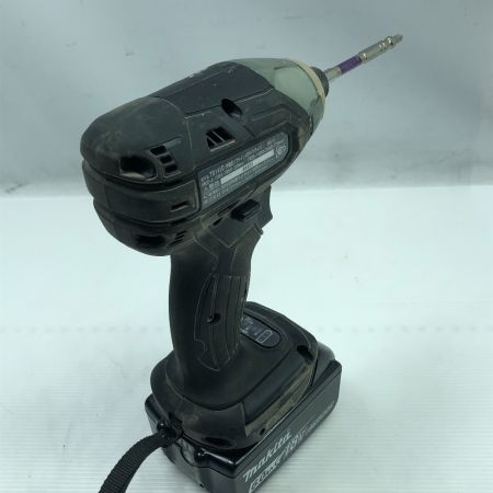  MAKITA マキタ 締め付け工具 ソフトインパクトドライバ 充電器・充電池2個・ケース付 コードレス式 TS141DRGXB ブラック