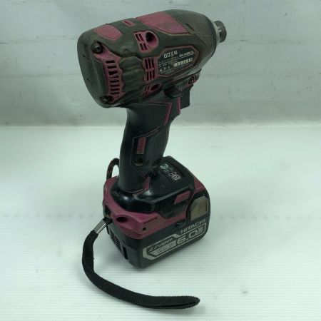  HiKOKI ハイコーキ 締め付け工具 インパクトドライバ 充電器・充電池2個・ケース付 WH14DDL2 パープル