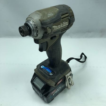  MAKITA マキタ 締め付け工具 インパクトドライバ 充電器・充電池2個・ケース付 TD001GRDX ブルー