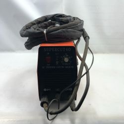 ◇◇  プラズマ切断機 キャプタイヤ付 コード式 200v SUPERCUT40 オレンジ Cランク