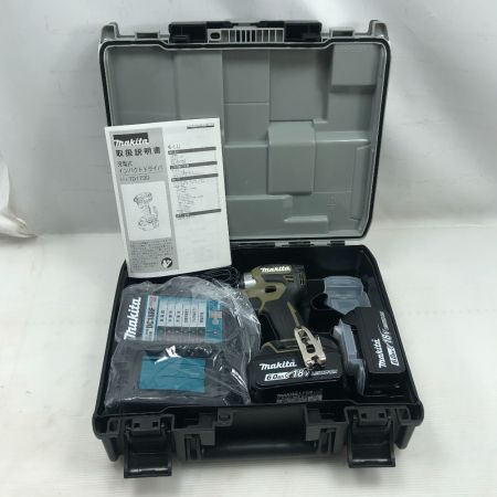  MAKITA マキタ 工具 インパクトドライバ 未使用品(S) 付属品完備 コードレス式 TD173DRGXO オリーブ
