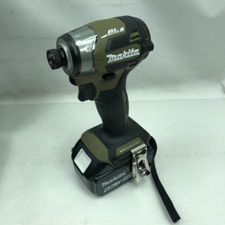  MAKITA マキタ 工具 インパクトドライバ 未使用品(S) 付属品完備 コードレス式 TD173DRGXO オリーブ