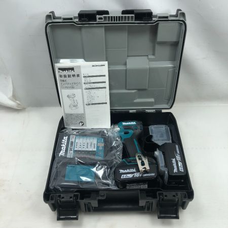  MAKITA マキタ 工具 インパクトドライバ 未使用品(S) 付属品完備 コードレス式 TD173DRGX ブルー