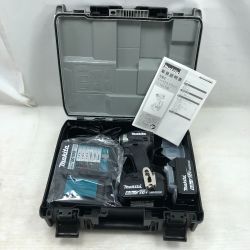 ◇◇ MAKITA マキタ 工具 インパクトドライバ 未使用品(S) 付属品完備 TD173DRGXB ブラック Sランク