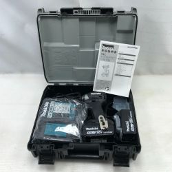 ◇◇ MAKITA マキタ 工具 インパクトドライバ 未使用品(S) 付属品完備 TD173DRGXB ブラック Sランク