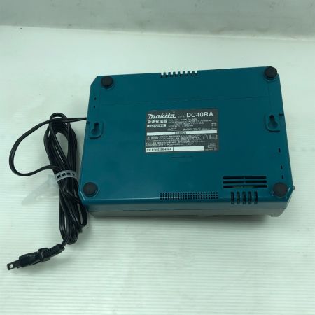  MAKITA マキタ 工具関連用品 バッテリーチャージャー 急速充電器 DC40RA ブラック