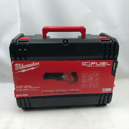  Milwaukee 工具 切断工具 レシプロソー 未使用品(S) ケース・充電器付 コードレス式 M18FSZ レッド