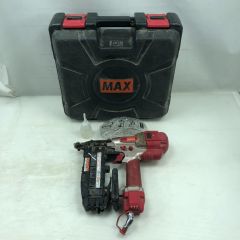  MAX マックス 工具 エアツール スーパーネイラ ケース付 高圧 HA-50F1 レッド Cランク