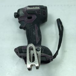 ◇◇ MAKITA マキタ 工具 インパクトドライバ 本体のみ コードレス式 TD173D パープル Cランク