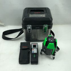 ◇◇ TAJIMA タジマ 工具 レーザー墨出し器 ケース付 ZEROG-KJY グリーン Cランク
