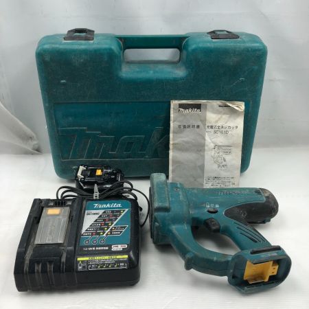  MAKITA マキタ 切断工具 全ネジカッタ 充電器・充電池1個・ケース付 SC101D ブルー