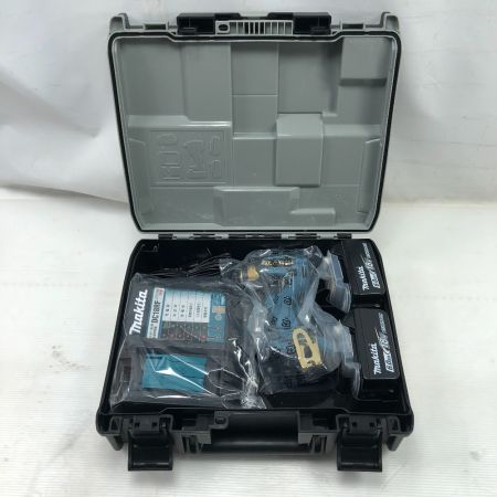  MAKITA マキタ 工具 インパクトドライバ 未使用品(S) 充電器・充電池2個・ケース付 TD173DGXPB ブルー