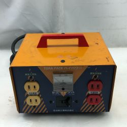 ◇◇ NICHIDO 工具関連用品 変圧器 程度C 本体のみ コード式 M-30 イエロー Cランク