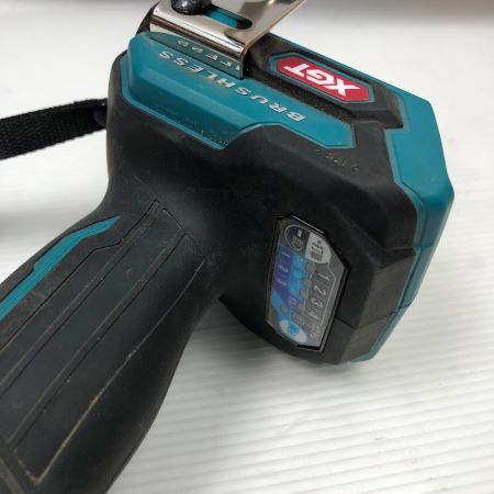  MAKITA マキタ 工具 インパクトドライバ 充電器・充電池2個・ケース付 コードレス式 40v TD002G ブルー