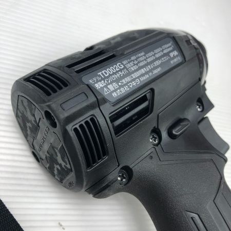  MAKITA マキタ 工具 インパクトドライバ 充電器・充電池2個付 コードレス式 40v TD002GRDXB ブラック