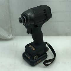 HiKOKI ハイコーキ 工具 インパクトドライバー 充電池1個付 コードレス式 WH12DCA ブラック Cランク