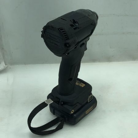  HiKOKI ハイコーキ 工具 インパクトドライバー 充電池1個付 コードレス式 WH12DCA ブラック