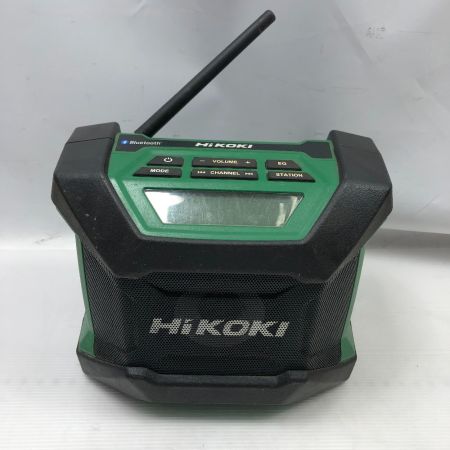  HiKOKI ハイコーキ 工具 コードレスラジオ コードレス式 UR18DA グリーン