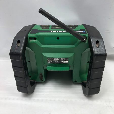  HiKOKI ハイコーキ 工具 コードレスラジオ コードレス式 UR18DA グリーン