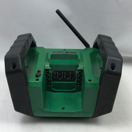  HiKOKI ハイコーキ 工具 コードレスラジオ コードレス式 UR18DA グリーン