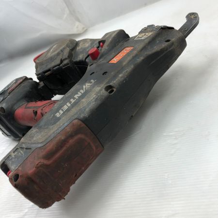  MAX マックス 工具 鉄筋結束機リバータイア 充電器・充電池2個・ケース付 通電確認のみ RB-440T レッド