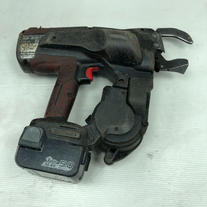 MAX RB-610T 鉄筋結束機 バッテリー1個付き【市川行徳店】【店頭取引限定】【中古】管理番号：ITQHUDIAH668 MAX 鉄筋結束機 ツインタイア RB-610T 電動工具・エアー工具・大工道具