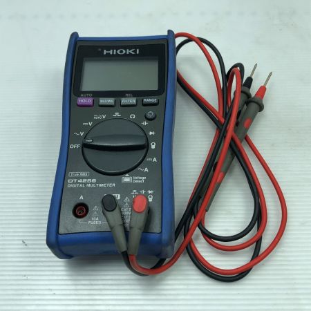  HIOKI 工具 ハンドツール テスター 本体のみ デジタルマルチメータ DT4256 ブルー
