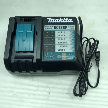  MAKITA マキタ 工具 ディスクグラインダー 充電器・充電池1個・ケース付 コードレス式 GA412D ブルー