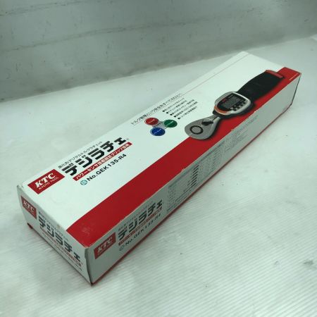  KTC ケーティーシー 工具 デジラチェ 未使用品(S) ケース付 GEK135-R4 シルバー